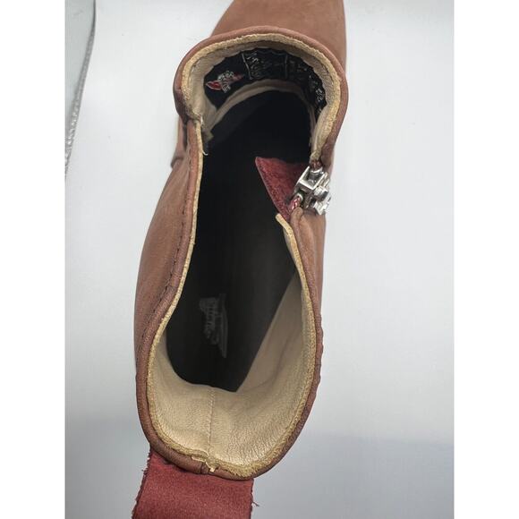 Red Wing Womens Safety Toe Boot Size 9 B 5 Inch Side Zip Boot Brown Zero-G Lite - Picture 10 of 10